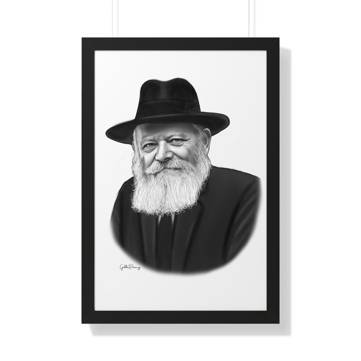 The Lubavitcher Rebbe (1) Framed Print