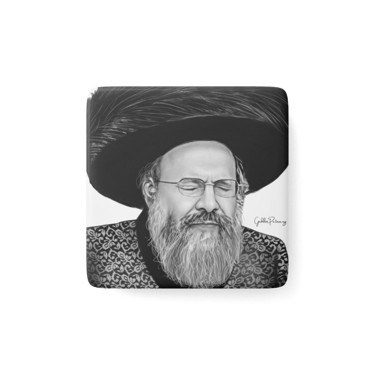 The Bovov 45 Rebbe Magnet - gedolimpictures.org