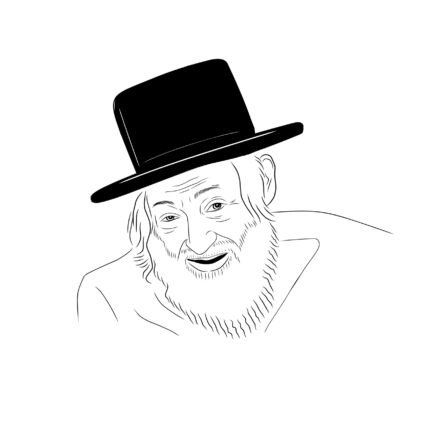 The Skulener Rebbe_Free Gedolim Pictures