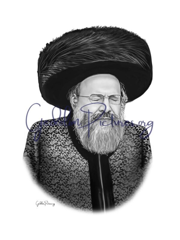 The Bobov 45 Rebbe Shlita - Premium Gedolim Portrait for Download ...