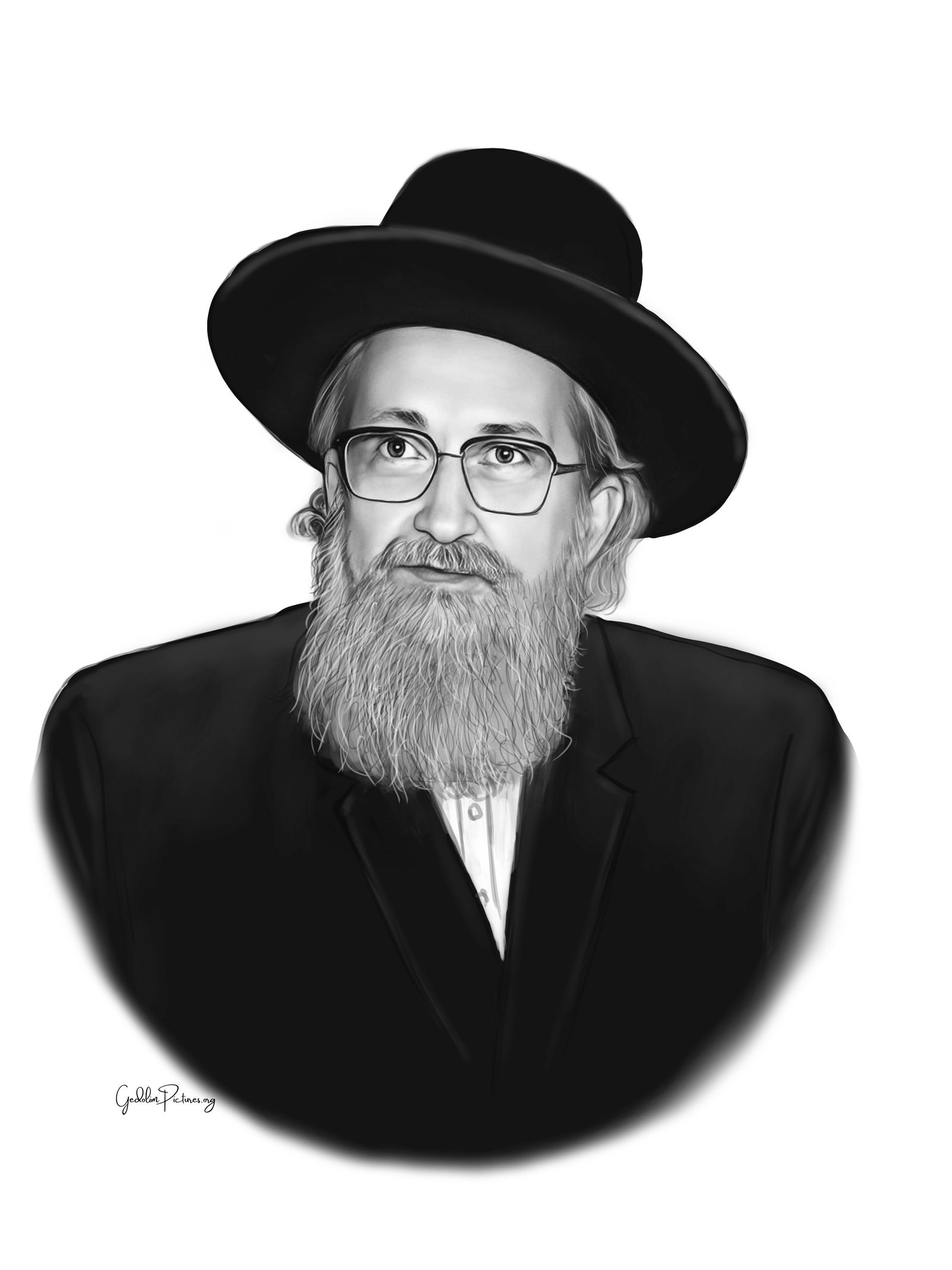 Nesivos Shalom - Premium Gedolim Portrait For Download ...